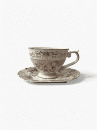 Afișați detaliile pentru Set de cești din porțelan pentru cafea sau cappuccino, model floral, Malooki Luxury Collection Imagine de Set de cești din porțelan pentru cafea sau cappuccino, model floral, Malooki Luxury Collection