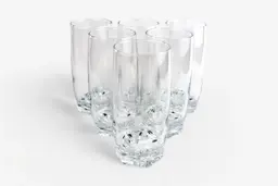 Afișați detaliile pentru Set 6 pahare înalte de sticla , LAV Aldora 390ml Imagine de Set 6 pahare înalte de sticla , LAV Aldora 390ml