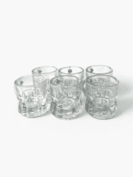 Afișați detaliile pentru Set de 6 pahare cu ureche de 25ml pentru shot-uri sau țuică Imagine de Set de 6 pahare cu ureche de 25ml pentru shot-uri sau țuică