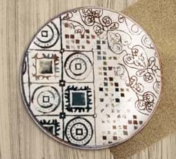 Show details for 32.5 cm ceramic plate – Greece model, ideal for salads or pizza  Picture of 32.5 cm ceramic plate – Greece model, ideal for salads or pizza