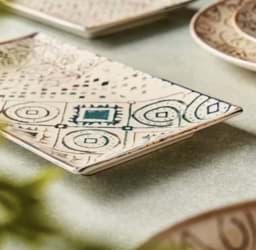 Show details for Rectangular platter 25x15 cm Greece model – perfect for serving dishes Picture of Rectangular platter 25x15 cm Greece model – perfect for serving dishes