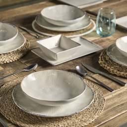 Show details for Ceramic plate, Albus model, 26 cm - La mediterranea Picture of Ceramic plate, Albus model, 26 cm - La mediterranea