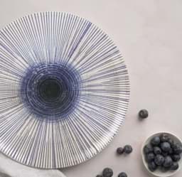 Afișați detaliile pentru Farfurie întinsă din ceramică, model Irys, 20 cm - La mediterranea Imagine de Farfurie întinsă din ceramică, model Irys, 20 cm - La mediterranea