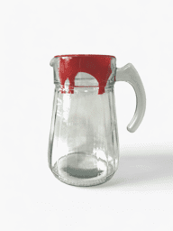 Afișați detaliile pentru Carafă pentru apă sau limonadă din sticlă cu capac din plastic, 1L Imagine de Carafă pentru apă sau limonadă din sticlă cu capac din plastic, 1L