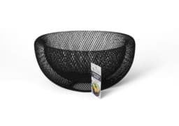 Afișați detaliile pentru Coș metalic pentru fructe negru Confortime 30x30x15 cm – design modern și elegant Imagine de Coș metalic pentru fructe negru Confortime 30x30x15 cm – design modern și elegant