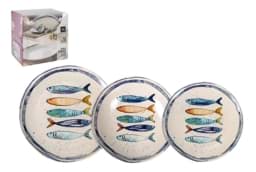 Afișați detaliile pentru Set veselă 12 piese Peixe Monaco Ivory Brillo – pentru 4 persoane, farfurii mari, adânci și mici Imagine de Set veselă 12 piese Peixe Monaco Ivory Brillo – pentru 4 persoane, farfurii mari, adânci și mici