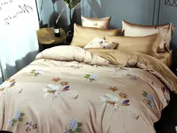 Afișați detaliile pentru Lenjerie de pat cu 4 fețe de pernă, blond venețian, Casa New Fashion Imagine de Lenjerie de pat cu 4 fețe de pernă, blond venețian, Casa New Fashion