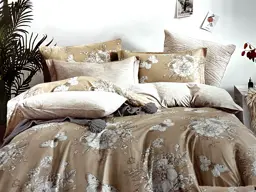Afișați detaliile pentru Lenjerie de pat cu 4 fețe de pernă, cosmic latte, Casa New Fashion Imagine de Lenjerie de pat cu 4 fețe de pernă, cosmic latte, Casa New Fashion