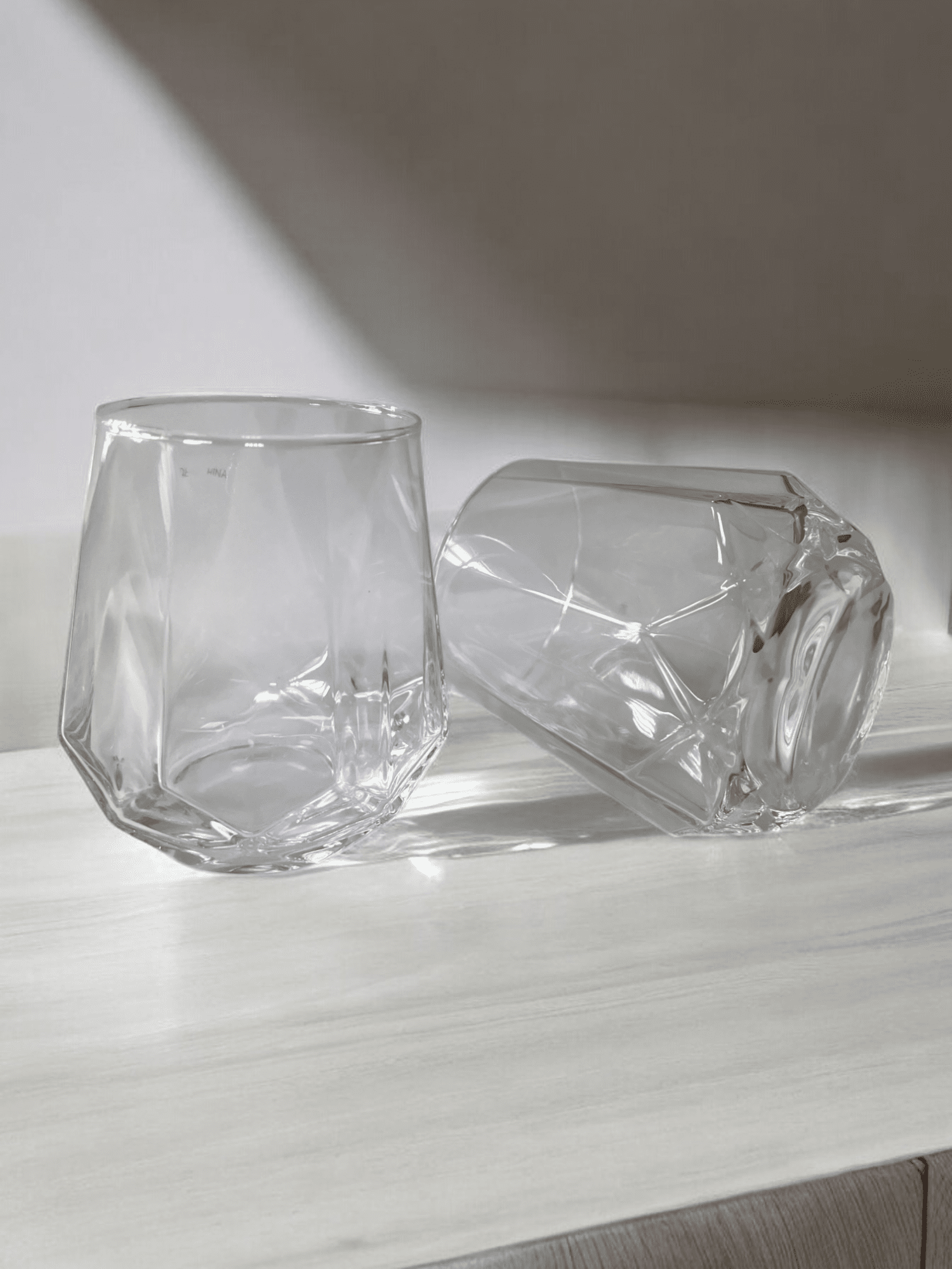 Imagine de Set de 6 pahare pentru băuturi fine, formă de diamant 