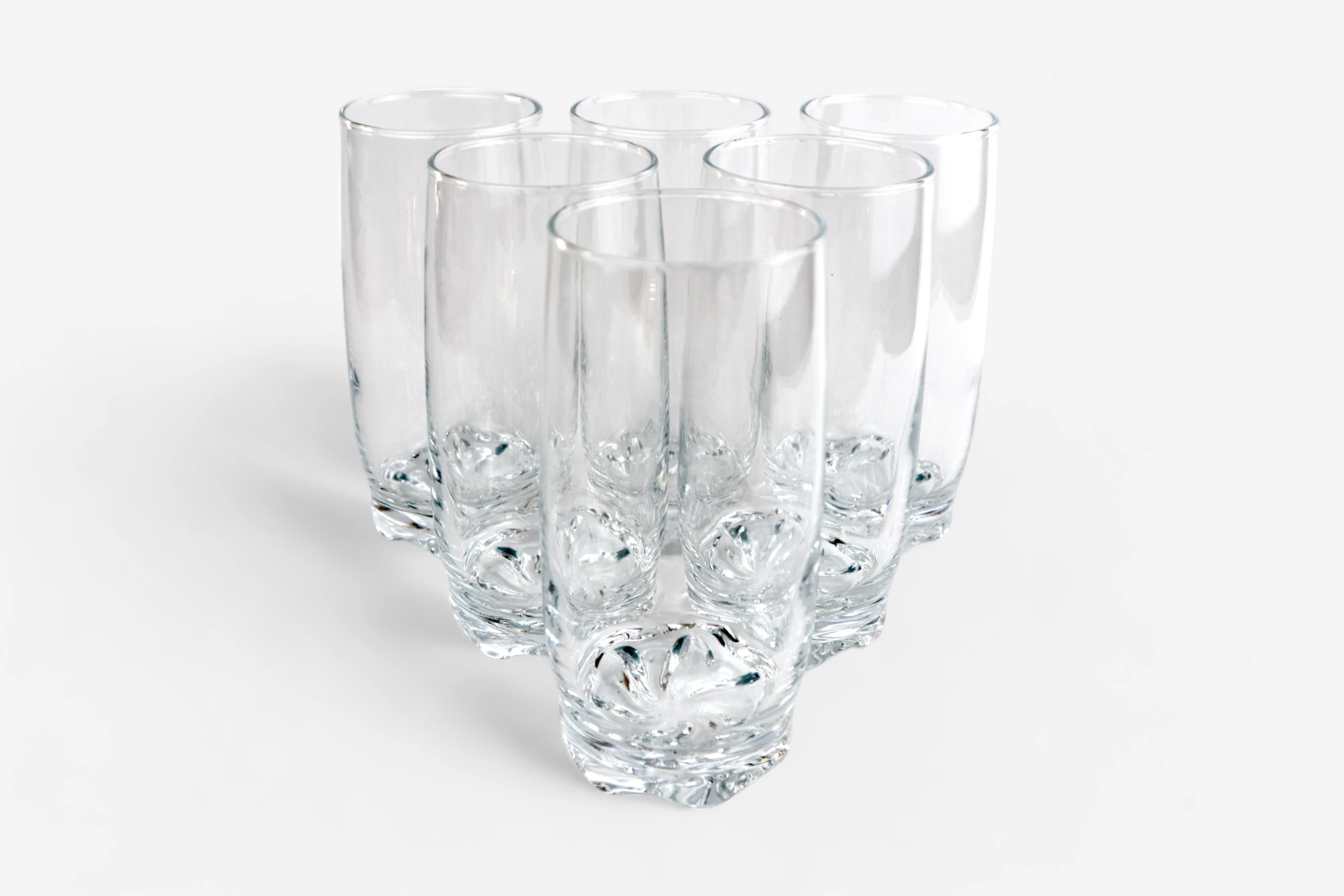 Imagine de Set 6 pahare înalte de sticla , LAV Aldora 390ml