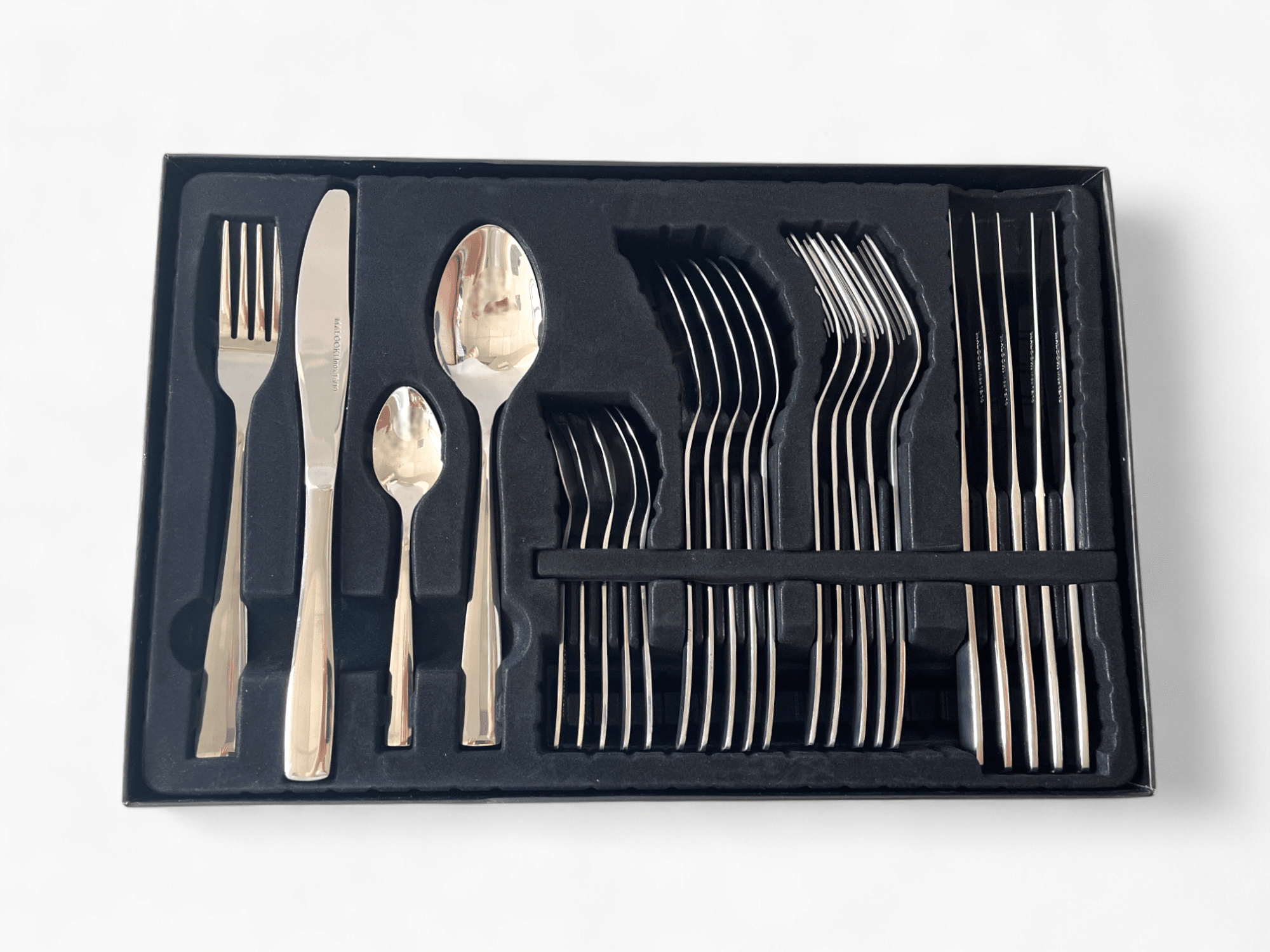 Imagine de Set de tacâmuri din inox pentru 6 persoane, 24 de piese, Malooki - Luxury Collection