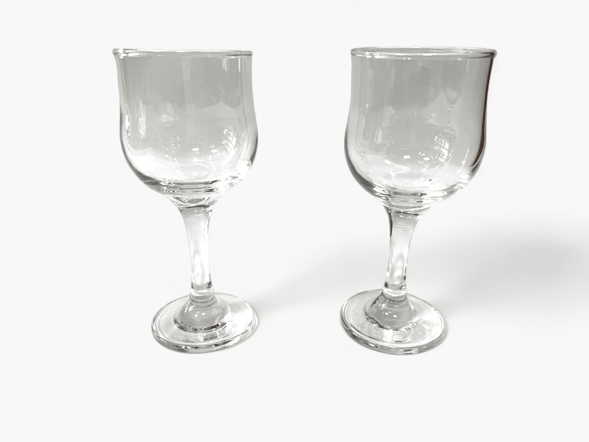 Imagine de Set de 6 pahare cu picior din sticlă pentru vin, LAV NEVAKAR 240ml