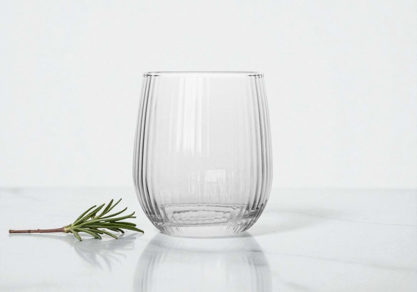 Imagine de Set 6 pahare 360 ml Nalon Fiber – design texturat, modern și rezistent pentru utilizare zilnică