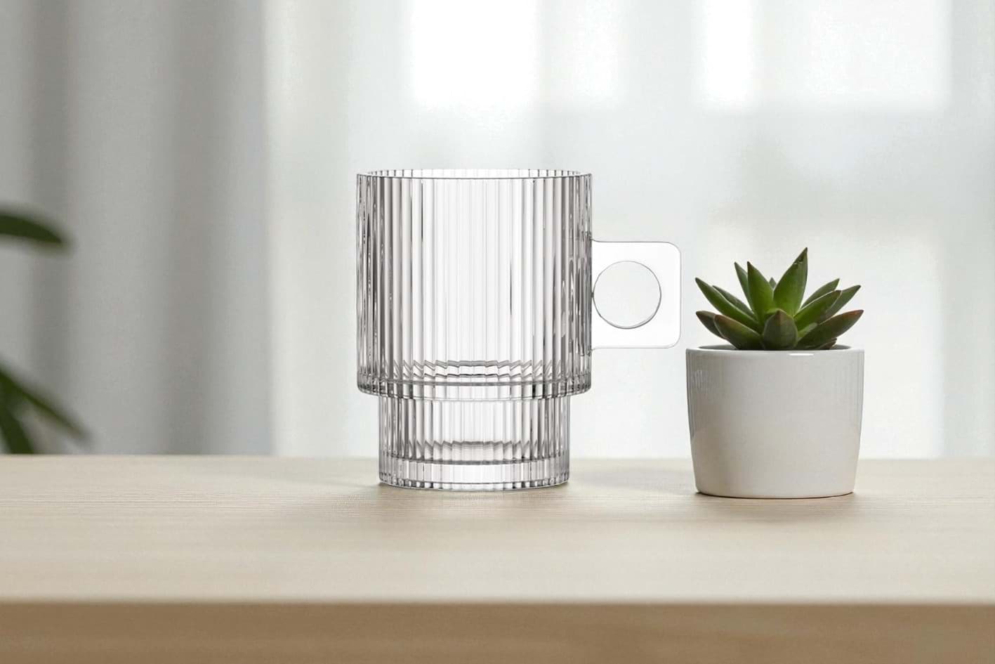 Imagine de Set 2 cești Cortado 150 ml Broadway Mediterranea – pentru cafea sau cappuccino 