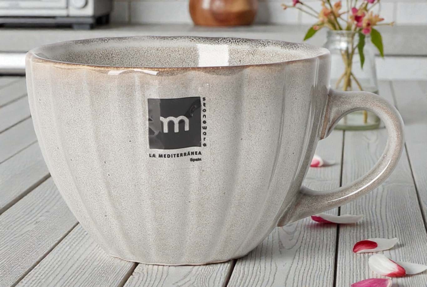 Imagine de Cană ceramică TALAIER 500 ml pentru ceai sau cappuccino