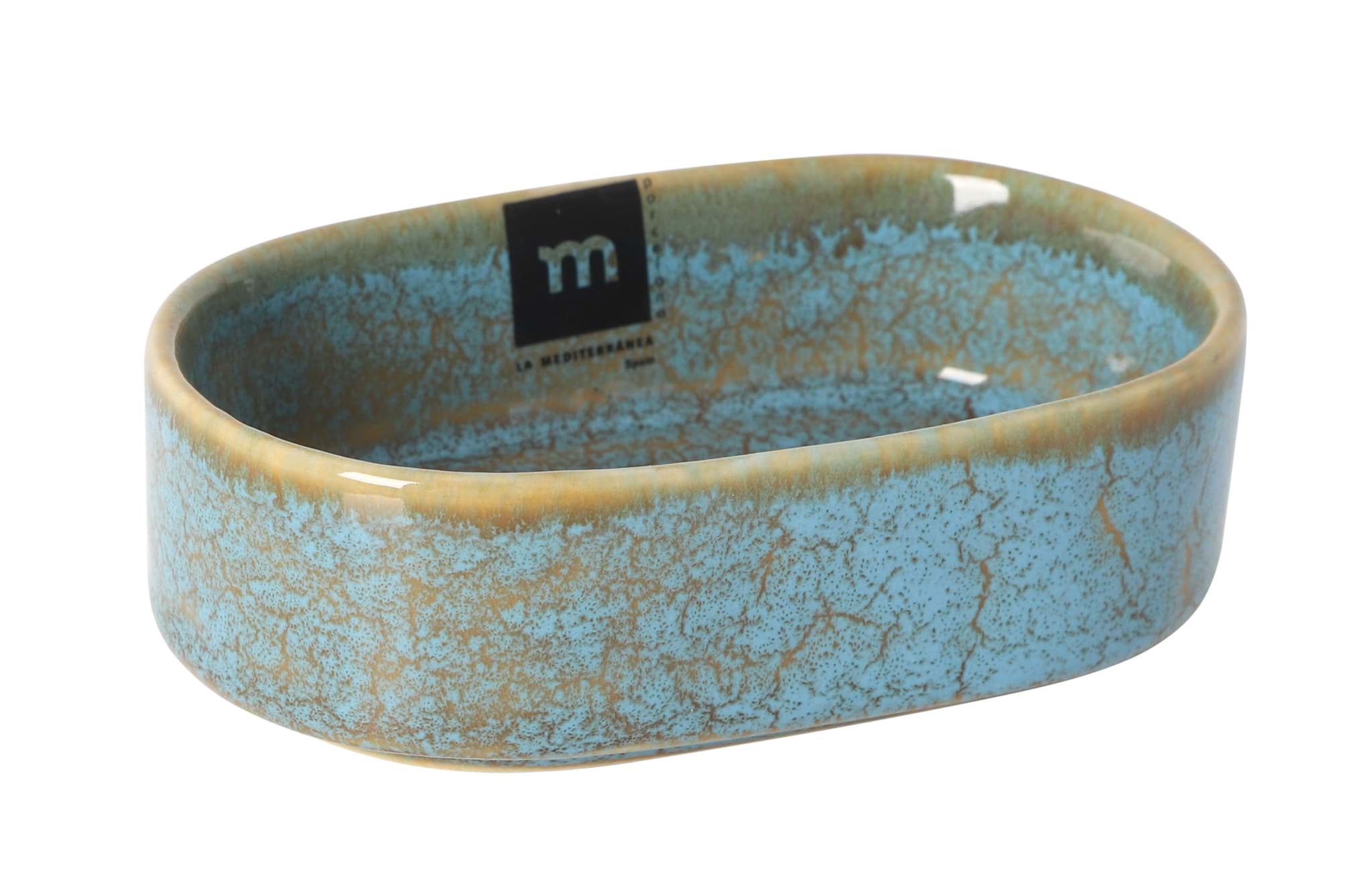 Imagine de Bol oval SCRATCH BLUE 13×8 cm pentru gustări