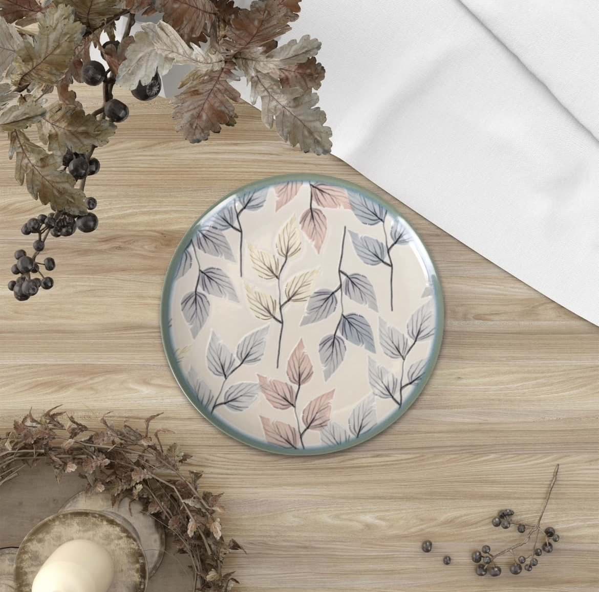 Imagine de Farfurie de desert 20 cm, model TARDOR – La Mediterranea