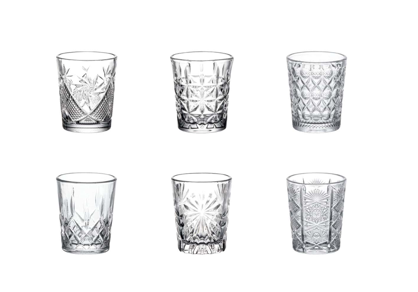 Imagine de Set 6 pahare shot OMAN 55 ml – 6 modele diferite