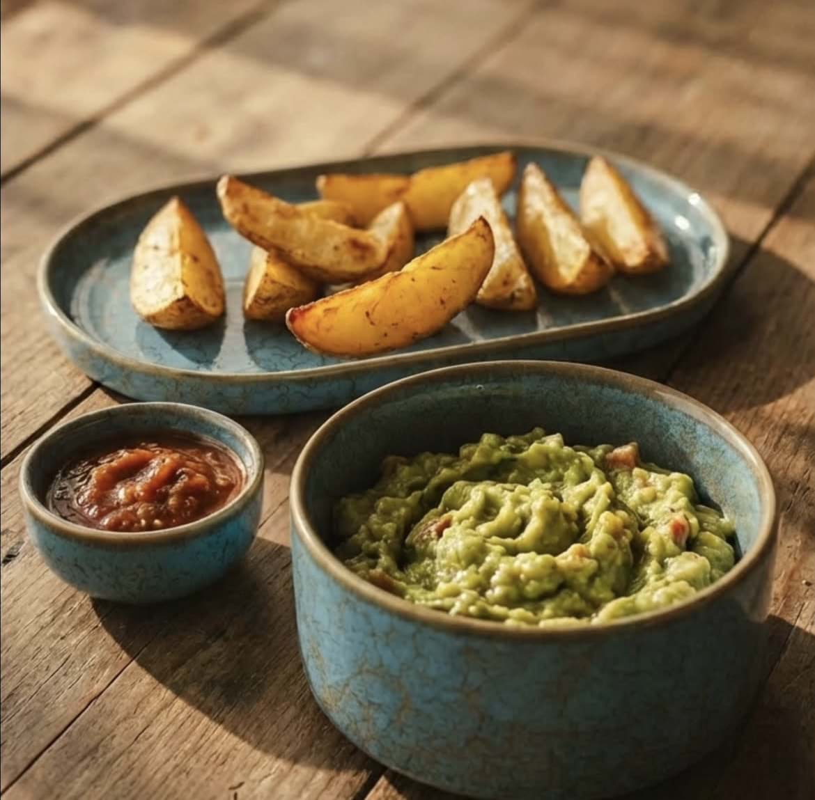 Imagine de Farfurie Ovală din Ceramică SCRATCH BLUE 25.3 x 13.5 cm