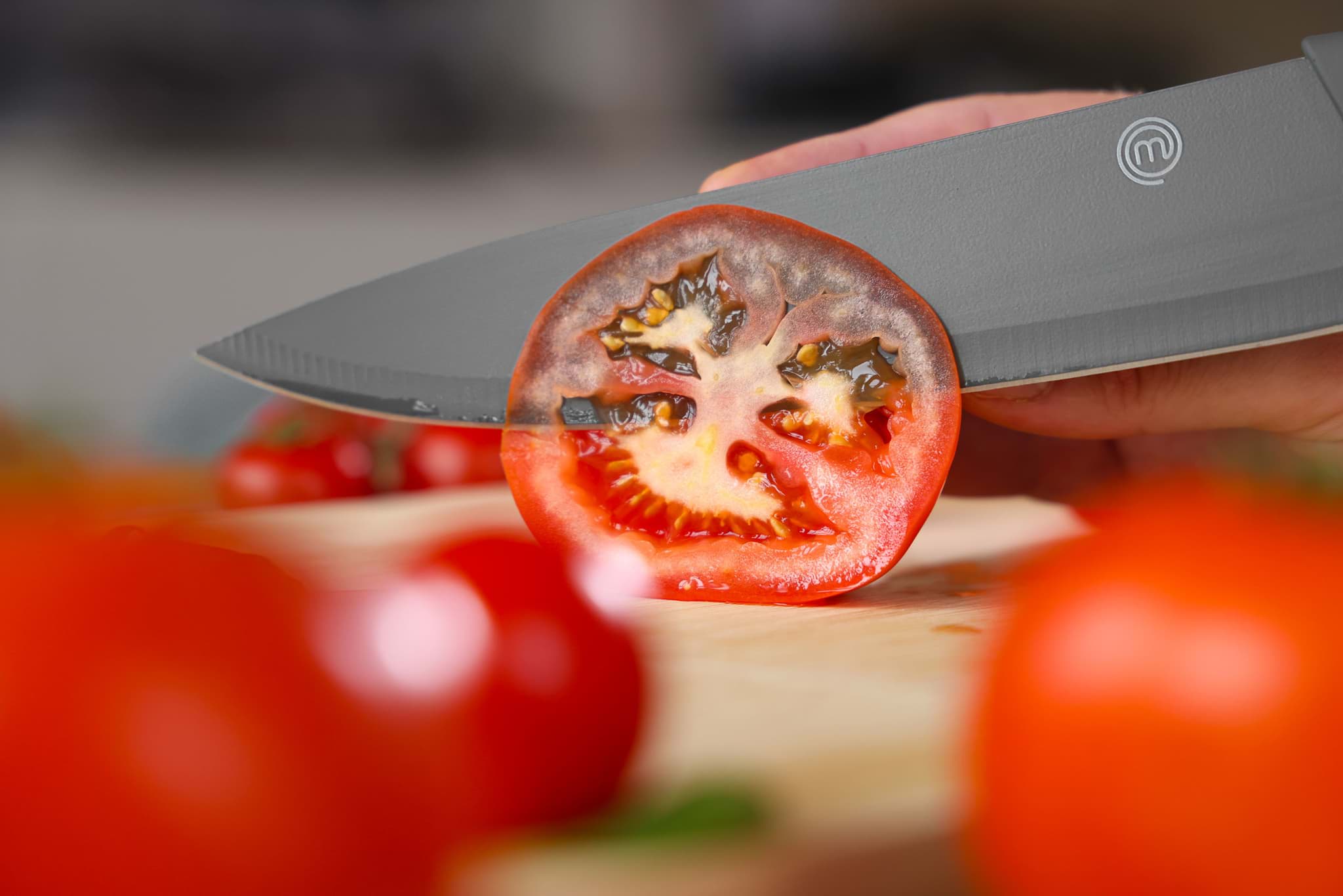 Imagine de Cuțit Santoku 18 cm (1.2 mm) - Masterchef