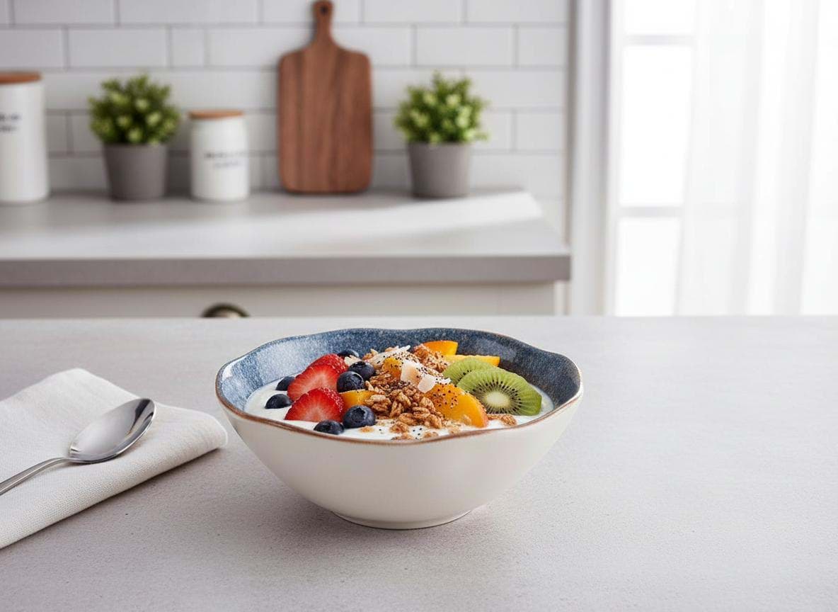 Imagine de Bol din ceramică Albal Iberica 16 cm, design albastru marin - La mediterranea