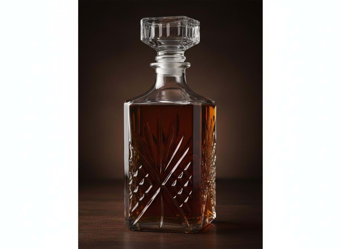 Imagine de Decantor pentru băuturi fine sau lichior TIMES 1 L – design elegant pentru servire