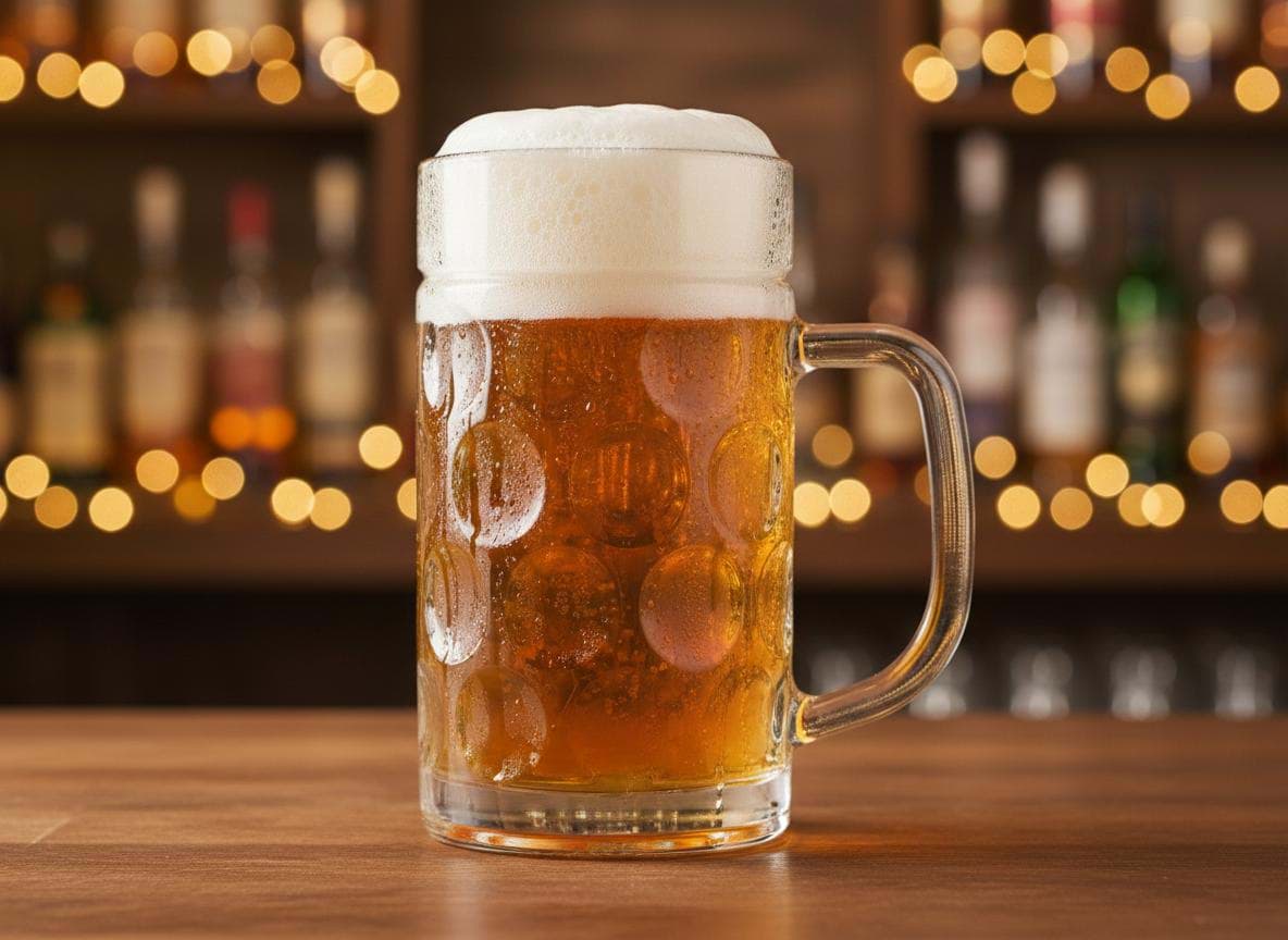 Picture of Set of 6 WESER beer mugs 570 ml 