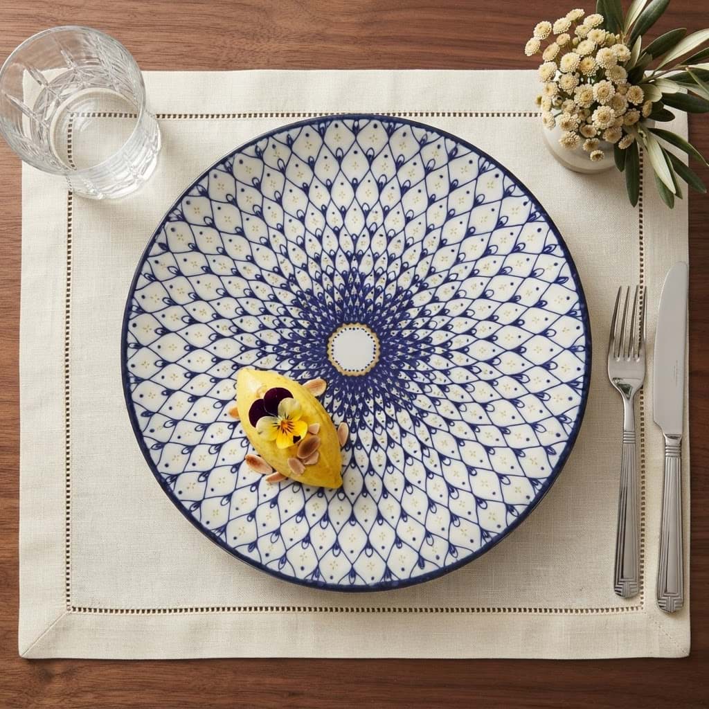 Farfurie Întinsă 26 cm Model Evora – La Mediterranea