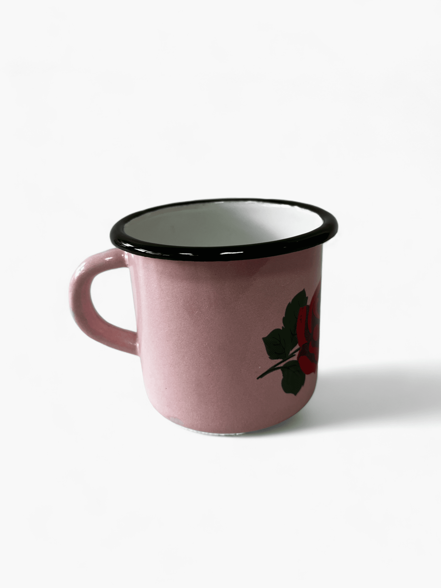Picture of Enamel Traditional Rose Pattern Mug 0.4L