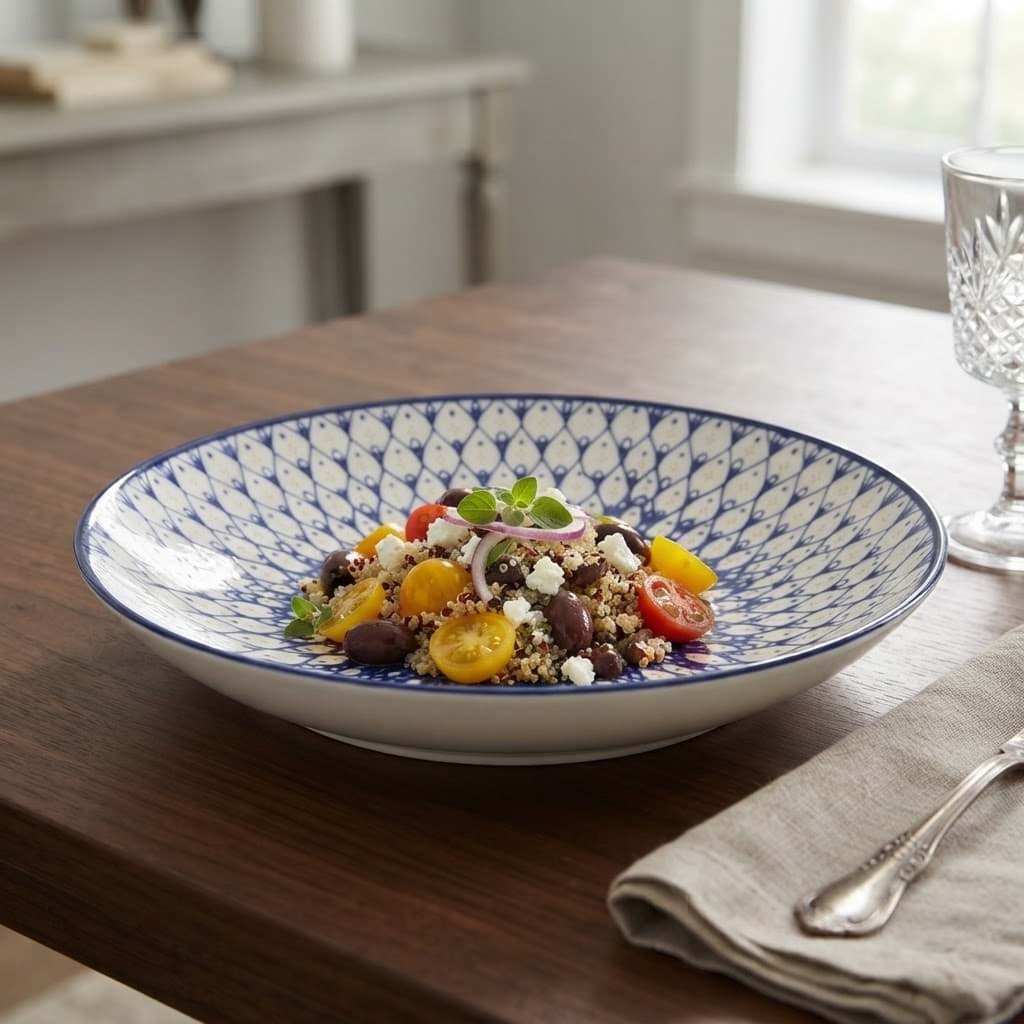 Farfurie Adâncă Ø21 cm Model Evora – La Mediterranea