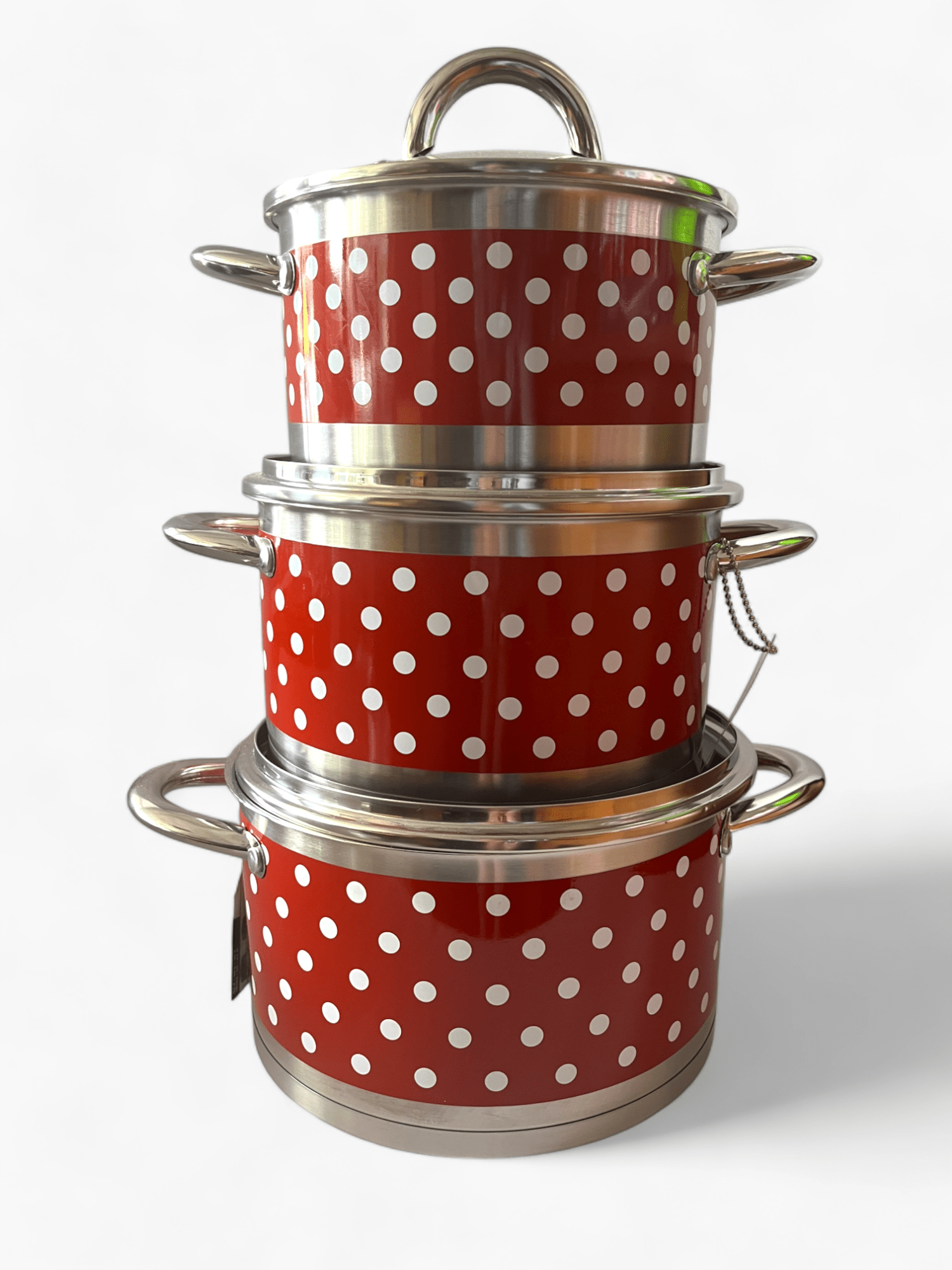 Imagine de Set de 3 Oale Inox Premium Bohmann cu Buline BH-7626-06