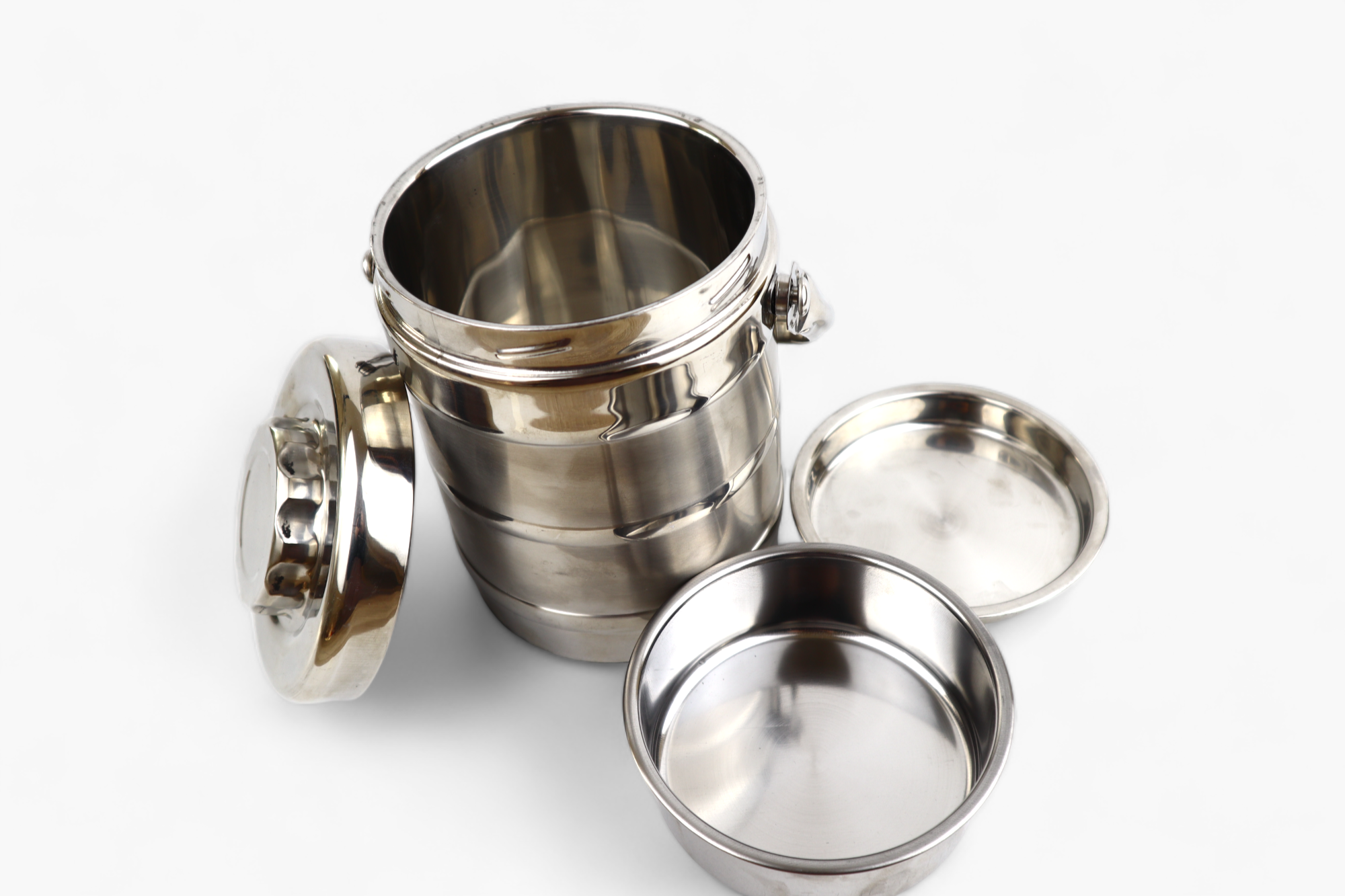 Picture of Stainless steel compartmentalized food thermos